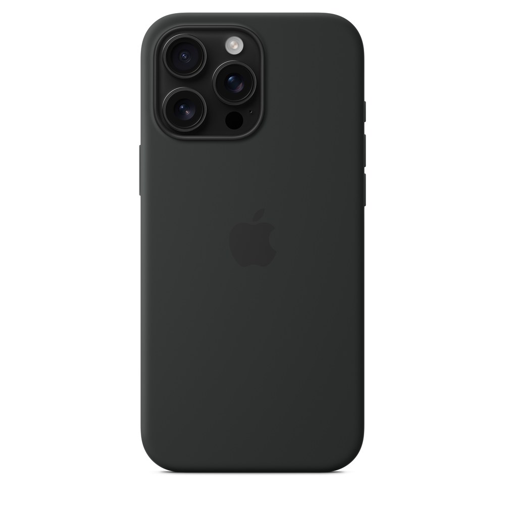Apple iPhone 16 Pro Max Silicone Case With Magsafe - Black