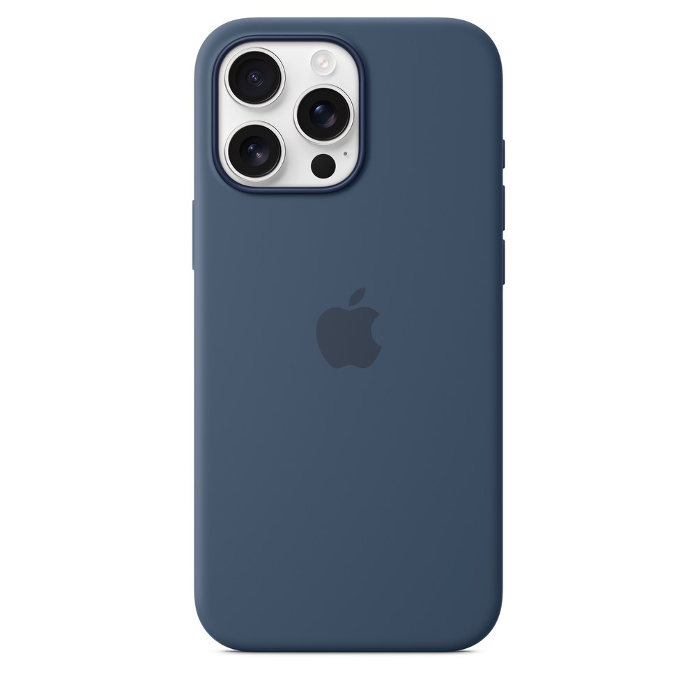 Apple iPhone 16 Pro Max Silicone Case With Magsafe - Denim