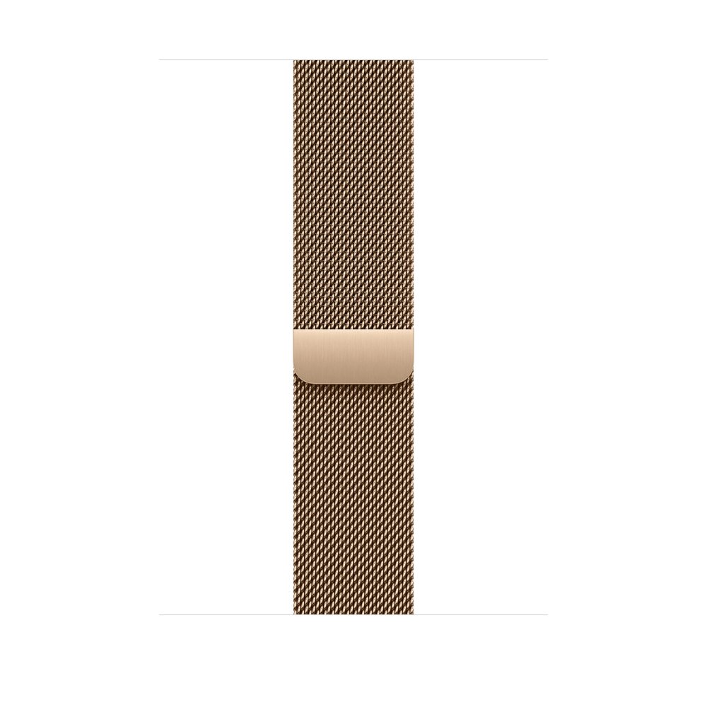 Apple 46mm Gold Milanese Loop - S/M