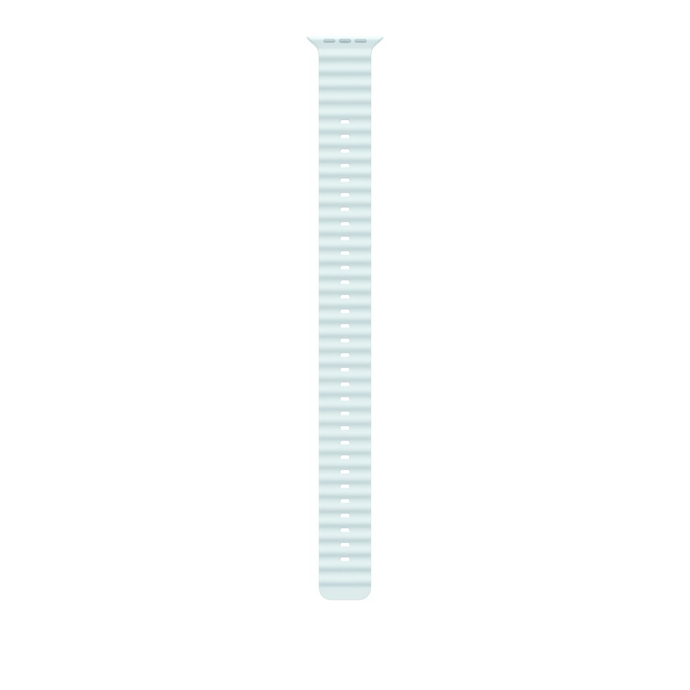 Apple 49mm Ice Blue Ocean Band Extension - Natural Titanium Finish