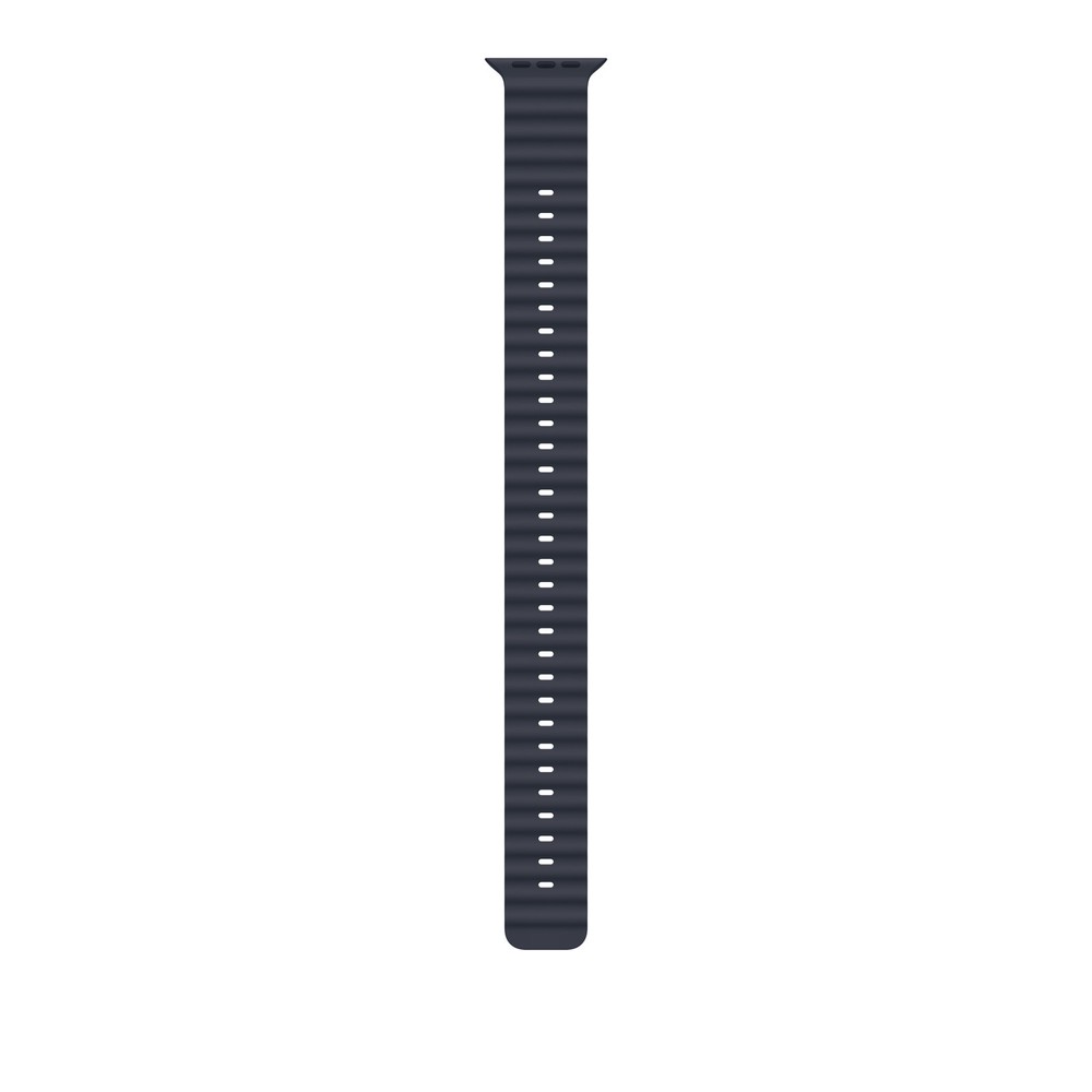 Apple 49mm Navy Ocean Band Extension - Natural Titanium Finish