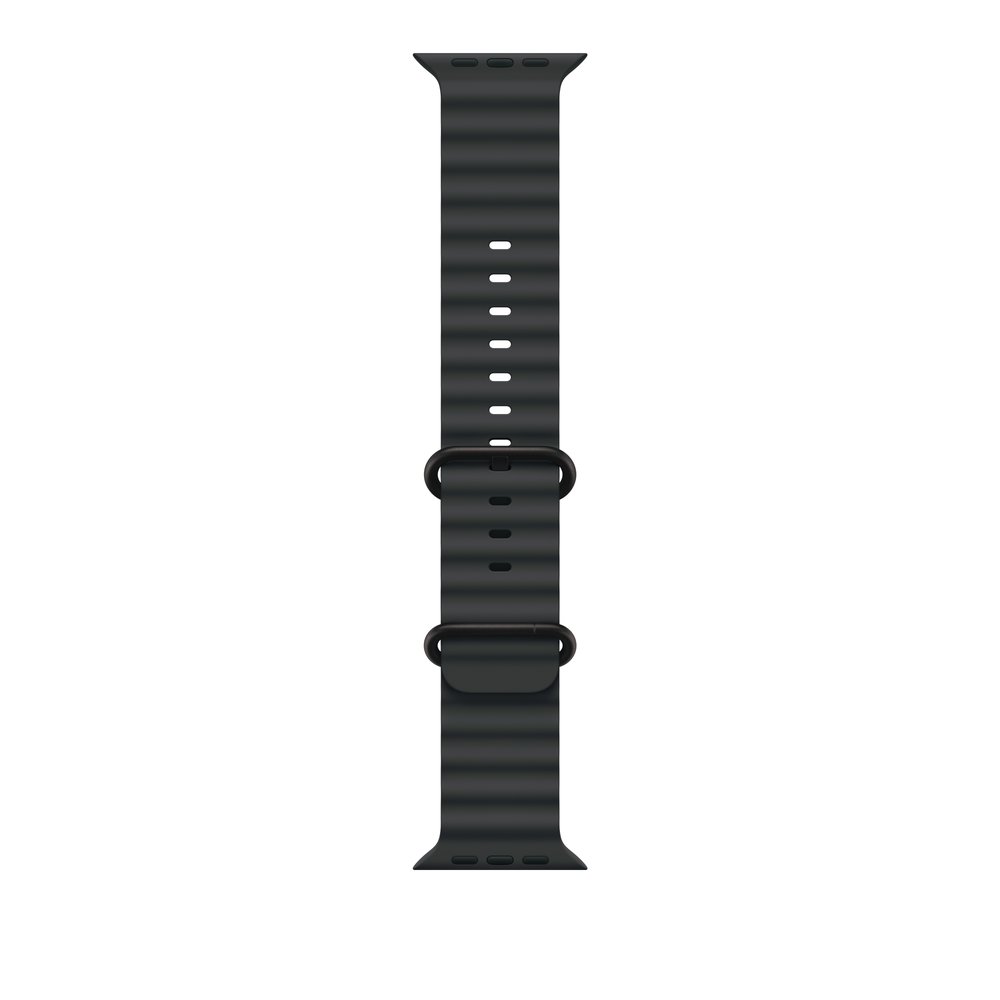 Apple 49mm Black Ocean Band - Black Titanium Finish