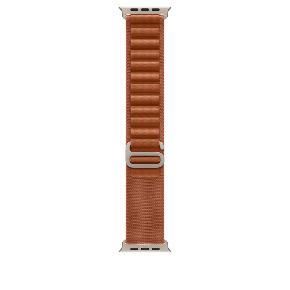 Apple 49mm Terra Cotta Alpine Loop - Small - Natural Titanium Finish