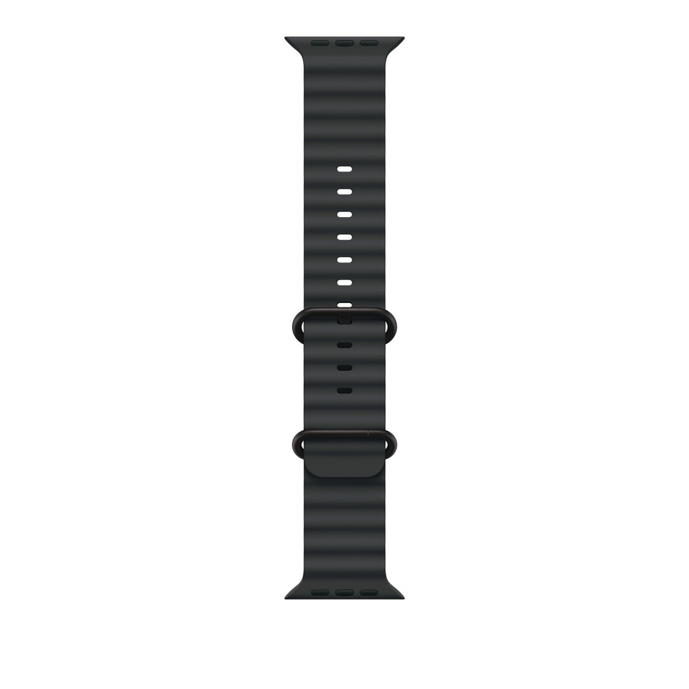 Apple 49mm Anchor Blue Ocean Band Extension - Natural Titanium Finish