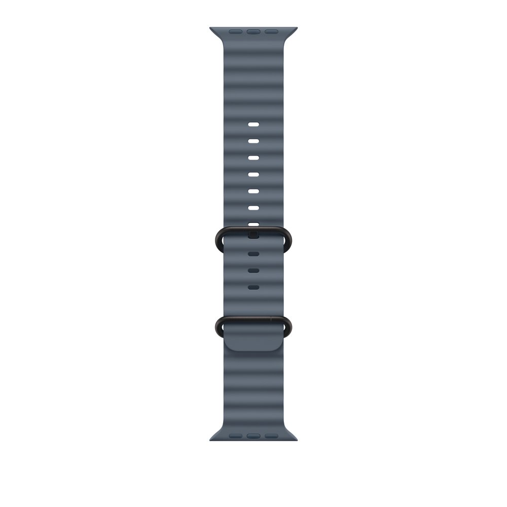 Apple 49mm Anchor Blue Ocean Band - Black Titanium Finish