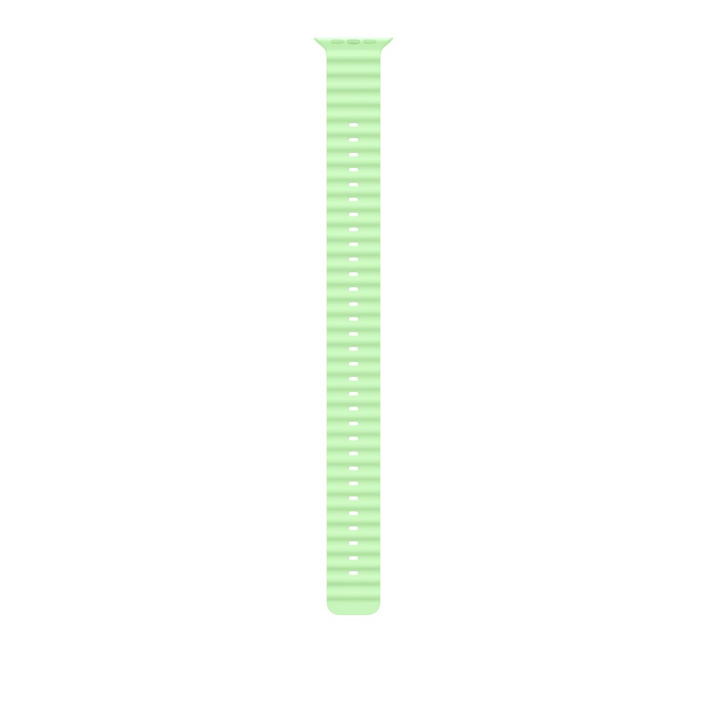 Apple 49mm Neon Green Ocean Band Extension - Black Titanium Finish