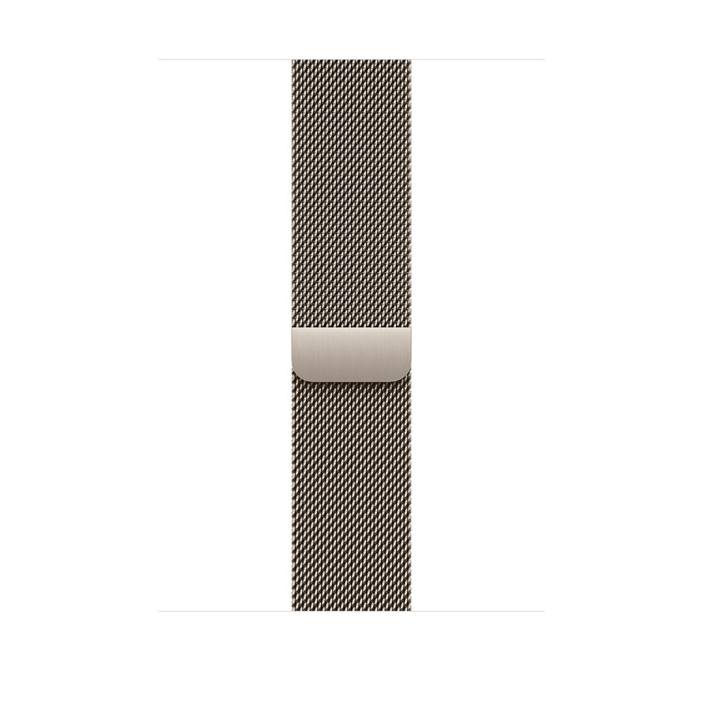 Apple 46mm Natural Milanese Loop - M/L
