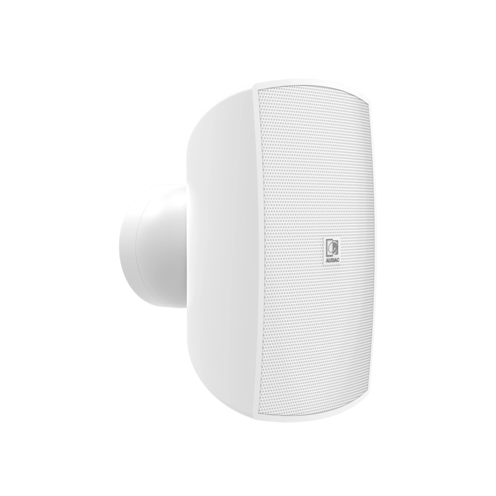 Audac In & outdoor surface mount loudspeaker with CleverMount+™ White version - 8Ω and 100V- (MOQ x2)
