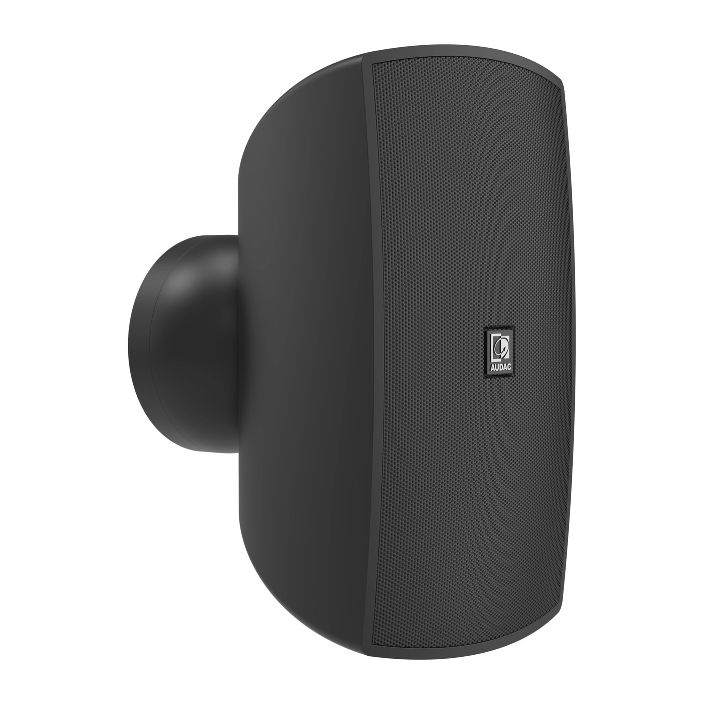 Audac In & outdoor surface mount loudspeaker with CleverMount+™ Black version - 8Ω and 100V - (MOQ x2)