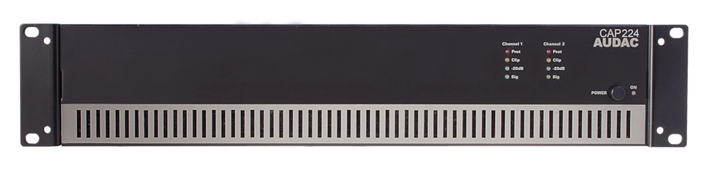 Audac Dual-channel power amplifier 2 x 240W 100V