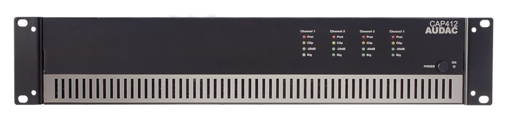 Audac Quad-channel power amplifier 4 x 120W 100V