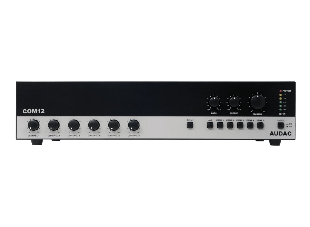 Audac Public address amplifier 120W 100V MK2 version
