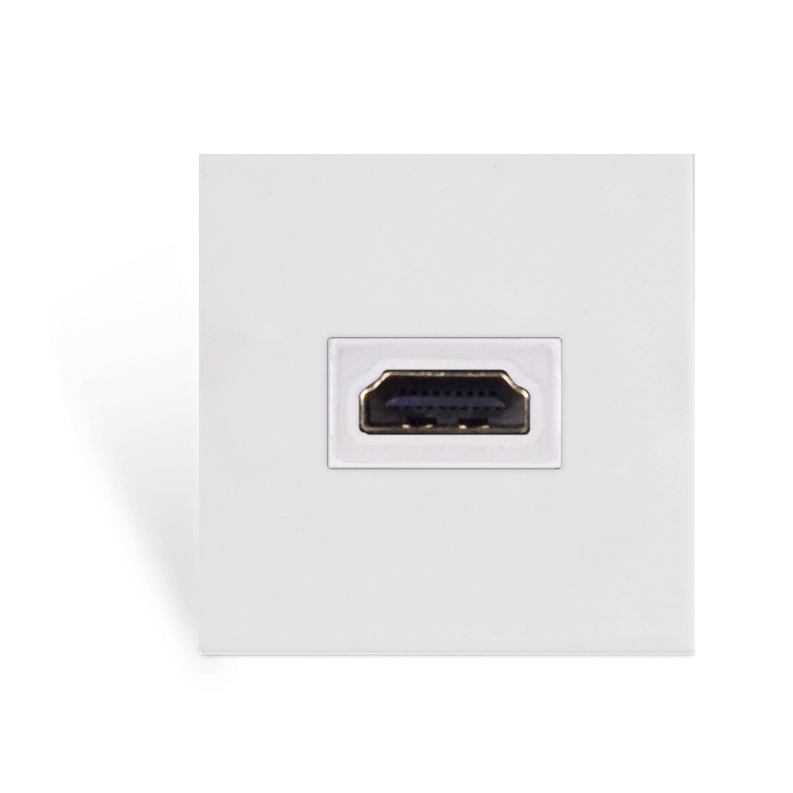 Audac Connection plate HDMI 45 x 45 mm White version