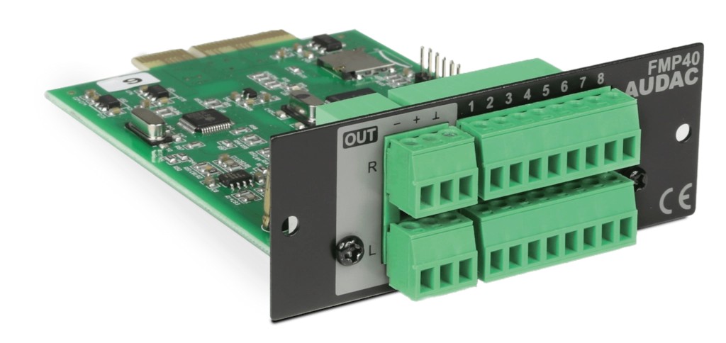 Audac SourceCon™ voice file media player module
