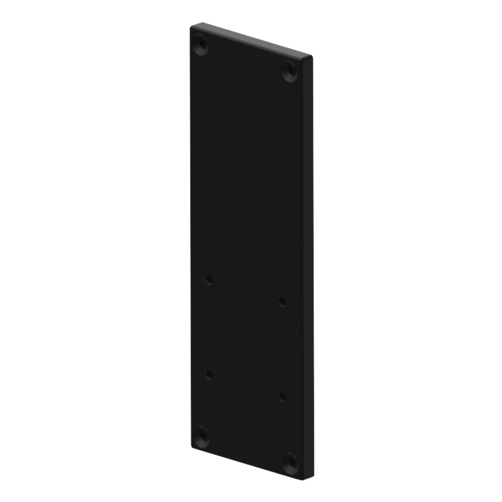 Audac Wall bracket plate for XENO/VEXO speaker Black version