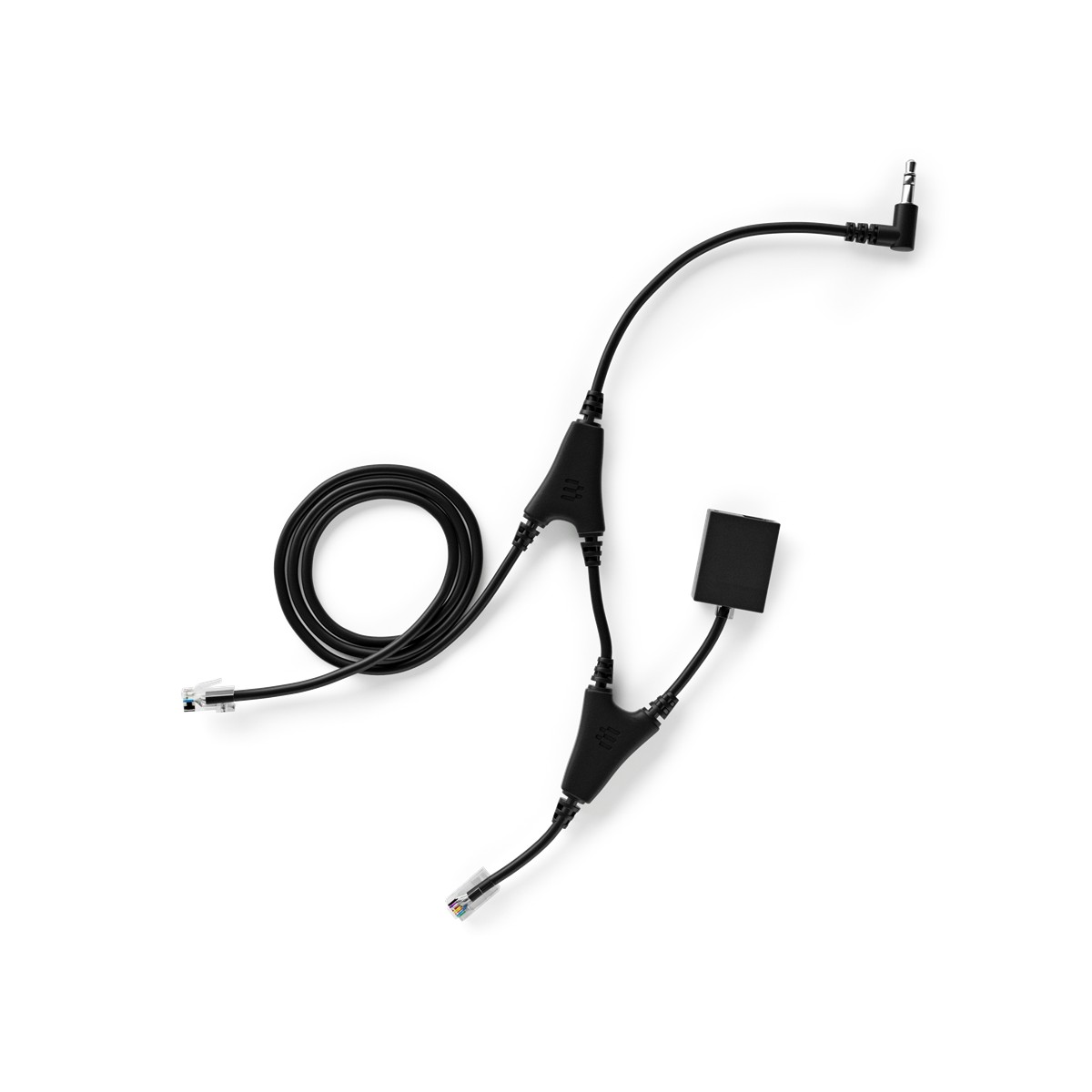 EPOS CEHS-AL 06 Adapter Cable, For Electronic Hook Switch, 3.5mm Jack From 3-Pole to 4-Pole