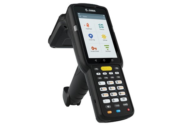 Zebra MC3330R Uhf Rfid Gun; Circular Antenna; 802.11 A/B/G/N/AC; SE4750SR 2d Imager W/ LED Aimer; 29 Key; 2x Battery; Gms; 4GB RAM / 3