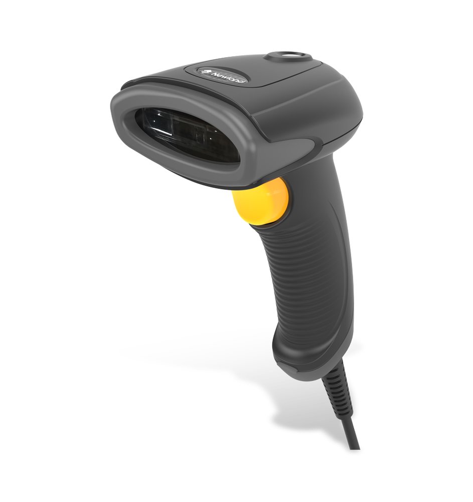 Newland-''HR11+ Aringa 1D CCD Handheld Reader (black surface) with 2 mtr. straight USB cable and autosense. Incl. foldable smart