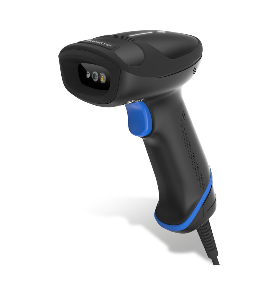 Newland HR33 Marlin 2D CMOS Mega Pixel Handheld Reader with 3.5 mtr. coiledUSB cable(CBL030UA)and autosense. Incl. smart adjustable stnd