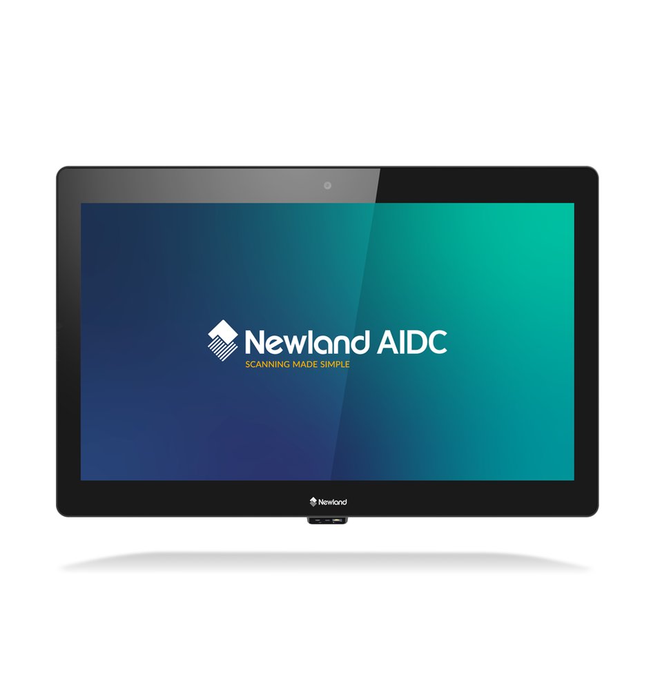 Newland-NQuire 1500 Mobula II Mikro Kiosk with 15'' Touch Screen; 2D CMOS Mega Pixel imager with Laser Aimer (CM6x; Landscape);