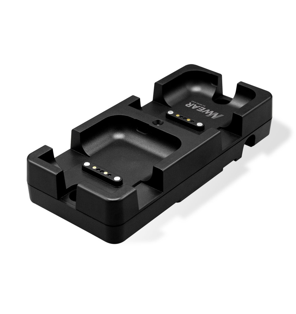 Newland 2 slot charging for WD2 includes USB-C cable (up to 5 Cradles can be linked to create multi dock solution)