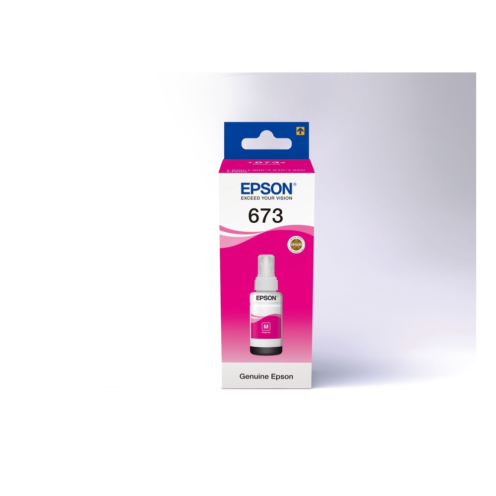 Epson 673 Ink Bottles Magenta 70ml EcoTank L800 /810 / 850 / 1800