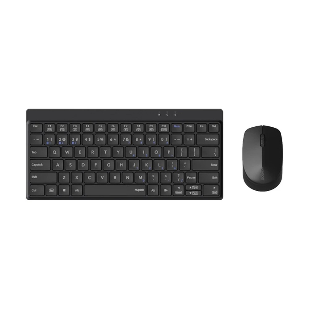 RAPOO 8000GT - Multi-mode wireless keyboard and mouse combo - Mini