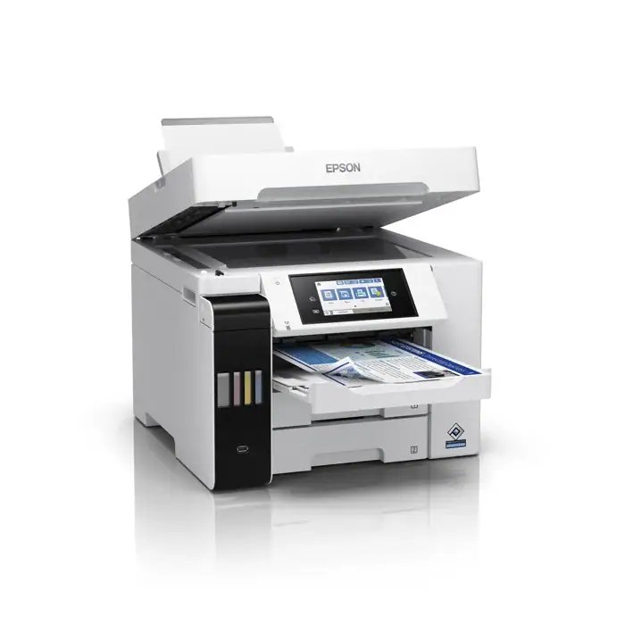 Epson 32ppm Mono 32ppm Colour A4 Print Scan Copy Fax USB Wi-Fi/Wi-FiDirect Ethernet AutoDuplexPrint&Scan ADF incl 1 set of ink
