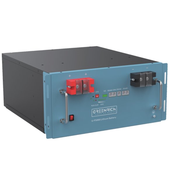 Sustainable Energy Greenrich UP5000 lithium 4.95kWh (1.5C 7.5kW) 48V rackmount battery