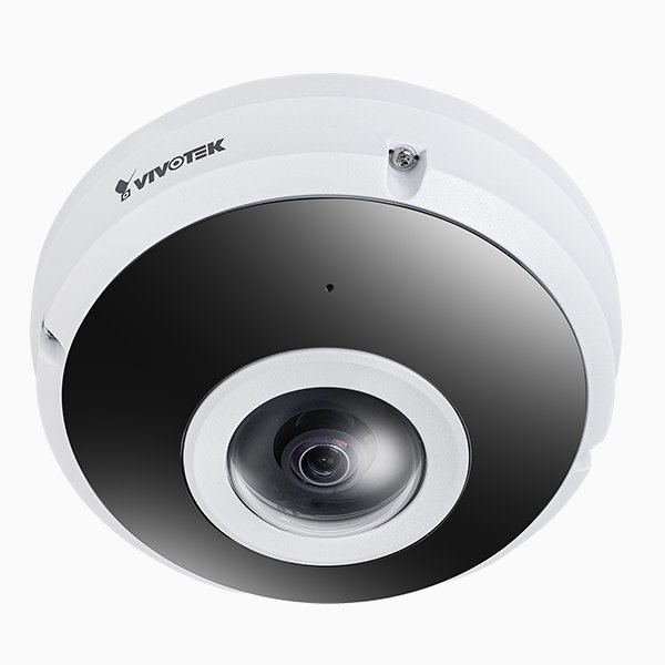 VIVOTEK Outdoor IK10 Fisheye; 6MP H.265; 20M IR; WDR PRO; IO; Mic; Smart VCA; Deep Search