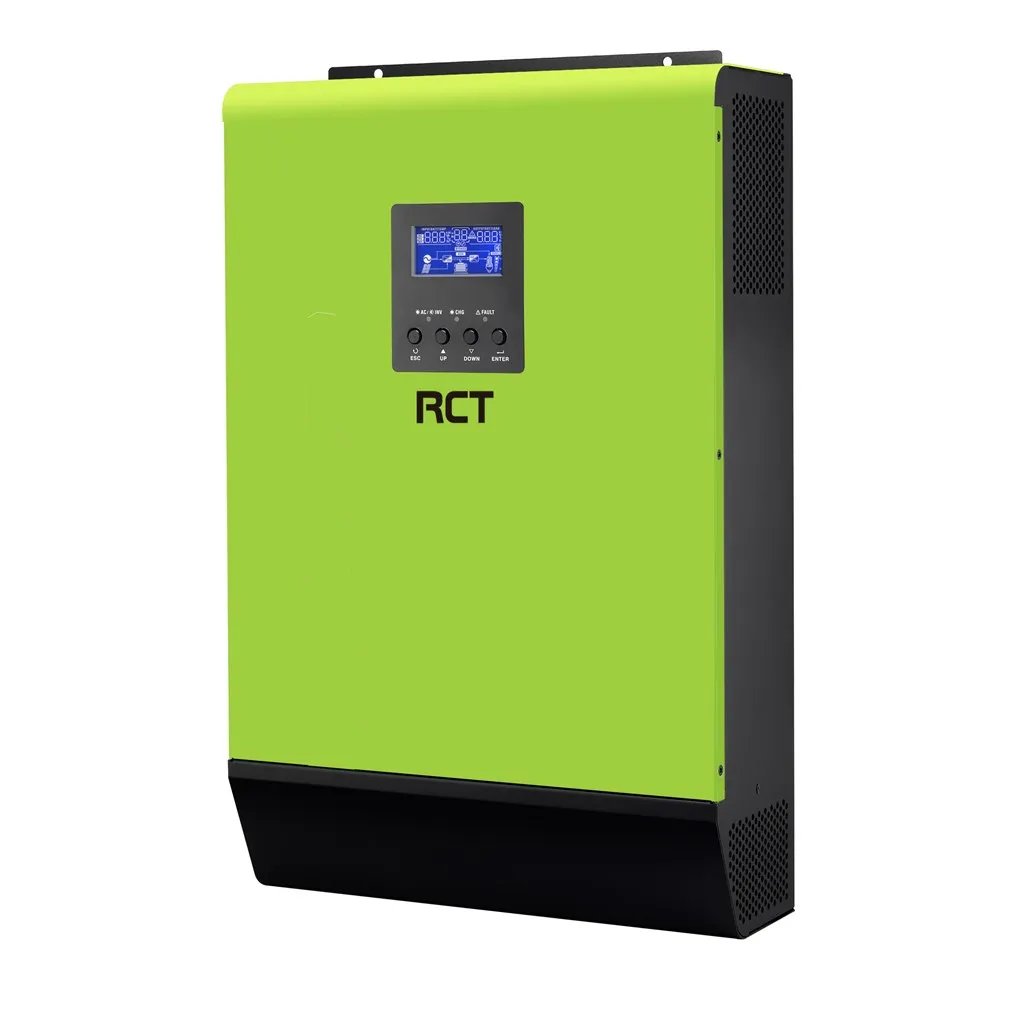 Renewable Energy RCT AXPERT VM3 5KVA INVERTER 48V BATTERY INDEPENDANT BMS COM PORT 5000W MPPT Solar Charger