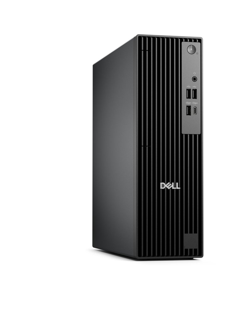 Dell Pro Slim QCS1250, Intel(R) Core(TM) i3-14100 (4 cores, up to 4.7GHz), 16 GB: 1 x 16 GB, DDR5, up to 4800 MT/s 2 Slots Max 64GB, M.2 2230 512GB PCIe NVMe SSD Class 25, No Optical Drive, Onboard Sound,  Windows 11 Pro, English, Integrated Graphics, Dell Optical Mouse-MS116 - Black Dell Entry Keyboard KB216 Black , US International (QWERTY), RJ-45 port 10/100/5000 Mbps (rear), No Wi-FI, Dell SupportAssist OS Recovery Tool; Dell Optimizer; Dell SupportAssist, 3YR ProSupport , , , ,