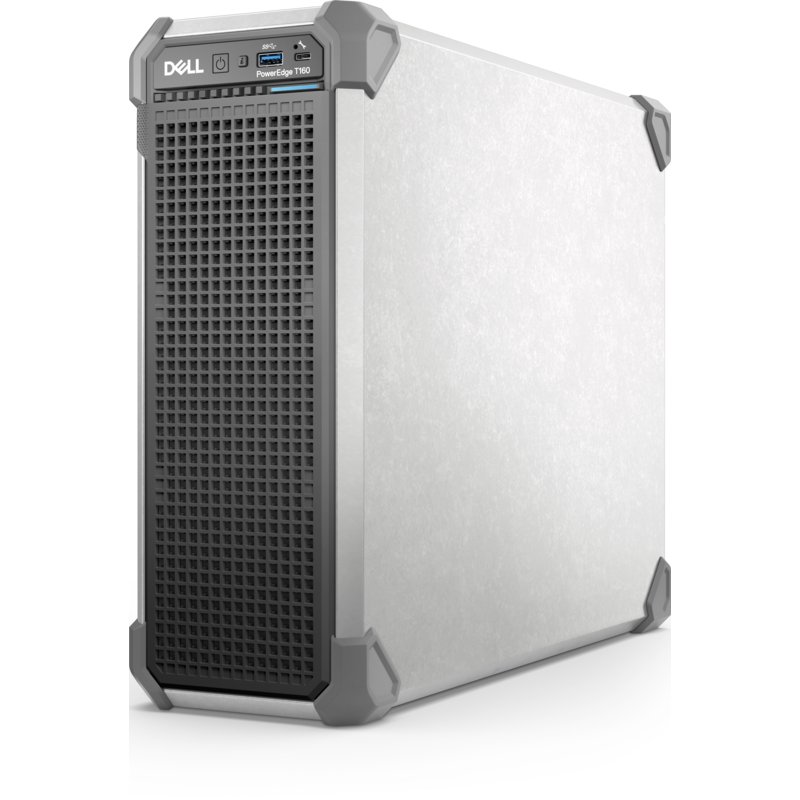 Dell PowerEdge T160
Intel Xeon 6315P 2.8G, 4C/4T, 12M Cache, Turbo, (55W) DDR5
Broadcom 5720 Dual Port 1Gb On-Board LOM
1 x 16GB UDIMM, 5600MT/s ECC
NO HDD
No Internal Optical Drive
No PERC Controller with Embedded SATA (Software RAID)
3.5" Chassis with up to 3 Cabled Hard Drives (SATA)
iDRAC9, Enterprise 16G
300W Cabled Power Supply
South African Spare Power Cord 220V
No Operating System
3 Year Basic Warranty