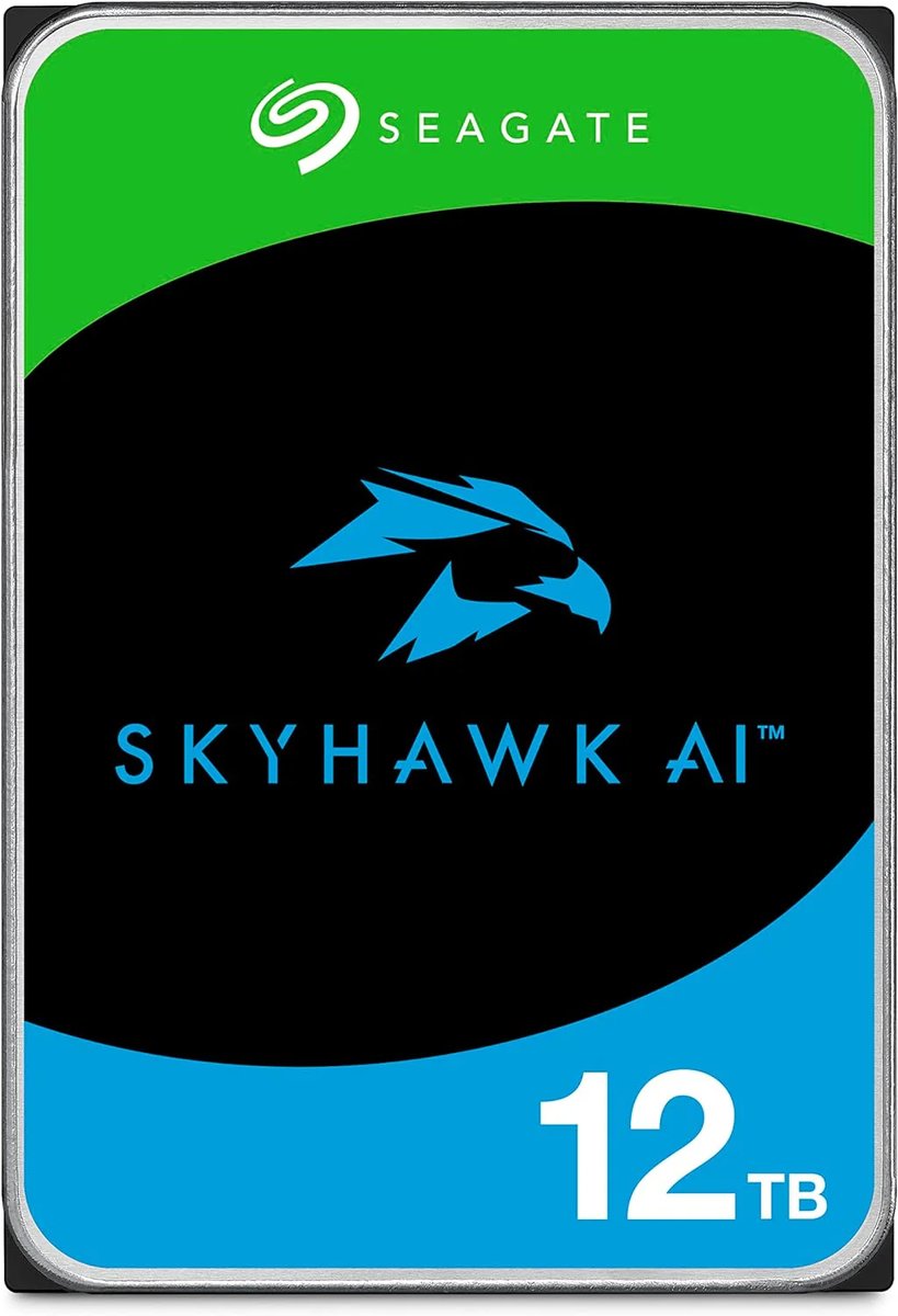 Seagate Skyhawk AI ST12000VE003 - 12TB , 512mb Cache , 7200RPM