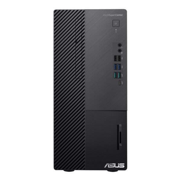 Asus D700mc-i341B1X / D700mc-i341B0X ExpertCenter D7 mini tower - i3 Quad core ( 8-threads ) + 4Gb + 1Tb 3.5" hdd + Windows 11 Pro- Intel coMet lake lga1200 i3-10100 ( 4 cores+Hyper-Threading / 8 threads , 3.7Ghz box cpu / 4.4Ghz turbo boost ) , 4Gb DDR4-2666 ( 4 slots upto 128gb ) ,1Tb 3.5" HDD installed support upto 3 , 2x optional nGff/M.2 Gen3x4 type2280 , built-in UHD630 graphics ( 24EU , 350/1100mhz ) with DP+HDMi+D-SUB out , on-board gigabit lan + 7.1 audio , 2x pci-e(1x) , 1x pci-e 3.0(16x) , 1x USB3 type-C (Gen2/10Gbps) + 2x USB3 type-A (Gen2/10Gbps) + 2x USB3 type-A (Gen1/5Gbps) + 6x USB2 + 3.5mm audio in+out + 1x serial/com + 1x parallel port , with bundled KB+Mouse- 300w psu - 3 year on-site warranty