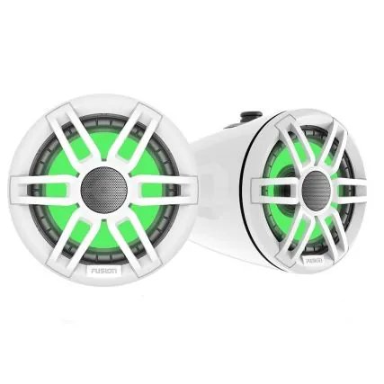 Garmin 6.5'' XS Sports White Tower Spk,LED,Fusion