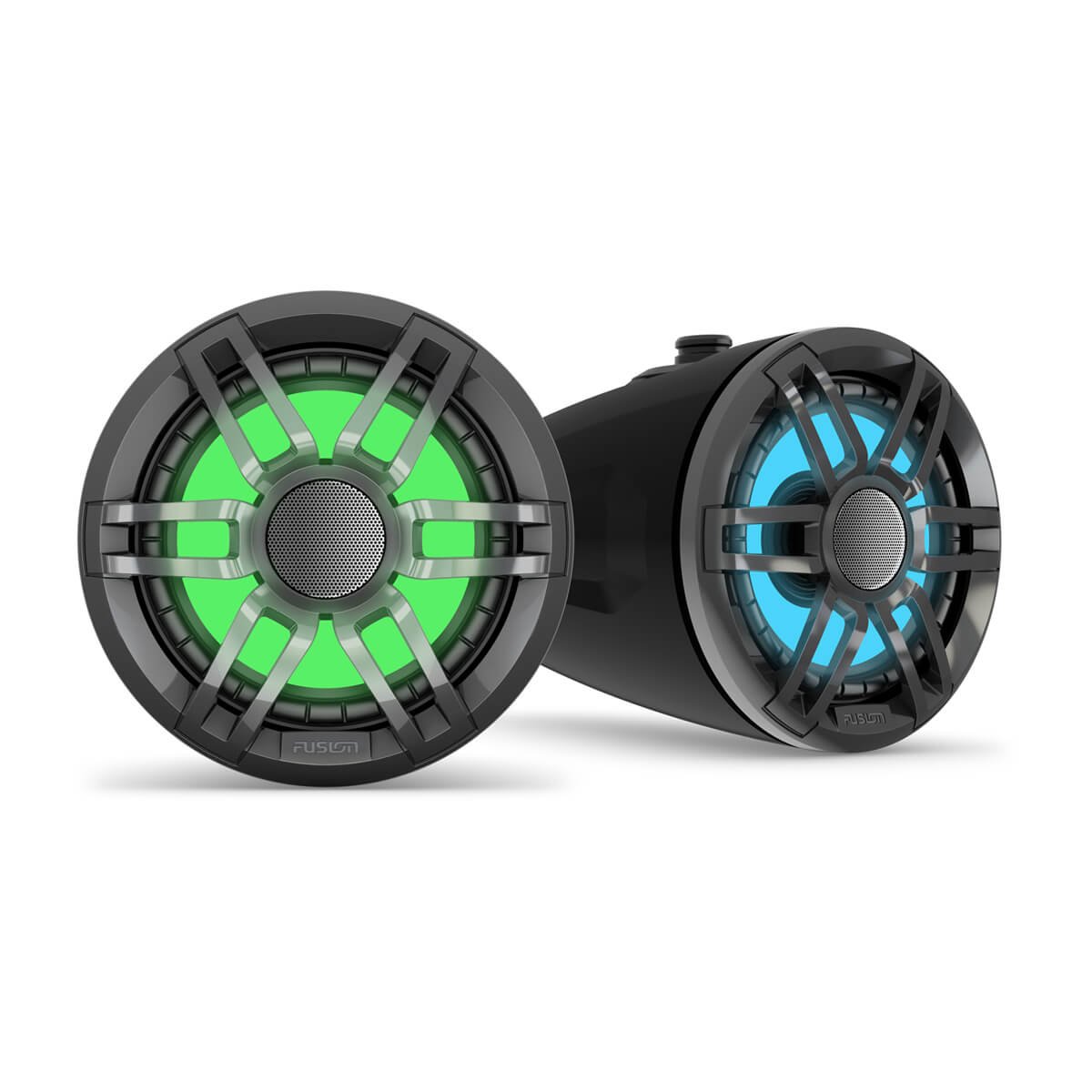 Garmin 6.5'' XS Sports Black Tower Spk,LED,Fusion