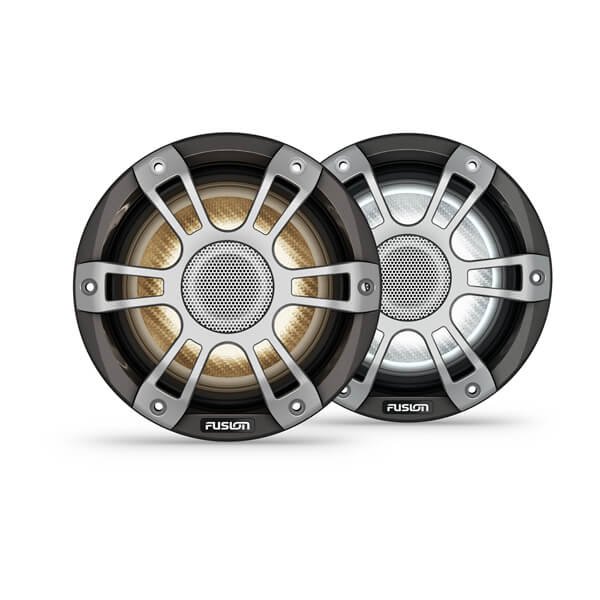 Garmin Fusion® Sig 3i, 6.5" 230-watt CRGBW Coaxial Sports Grey Speakers (Pair)