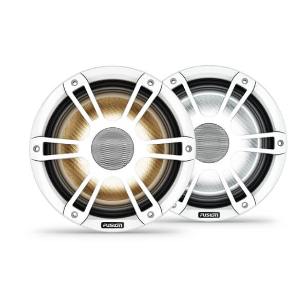 Garmin Fusion® Sig 3i, 8.8" 330-watt CRGBW Coaxial Sports White Speakers (Pair)