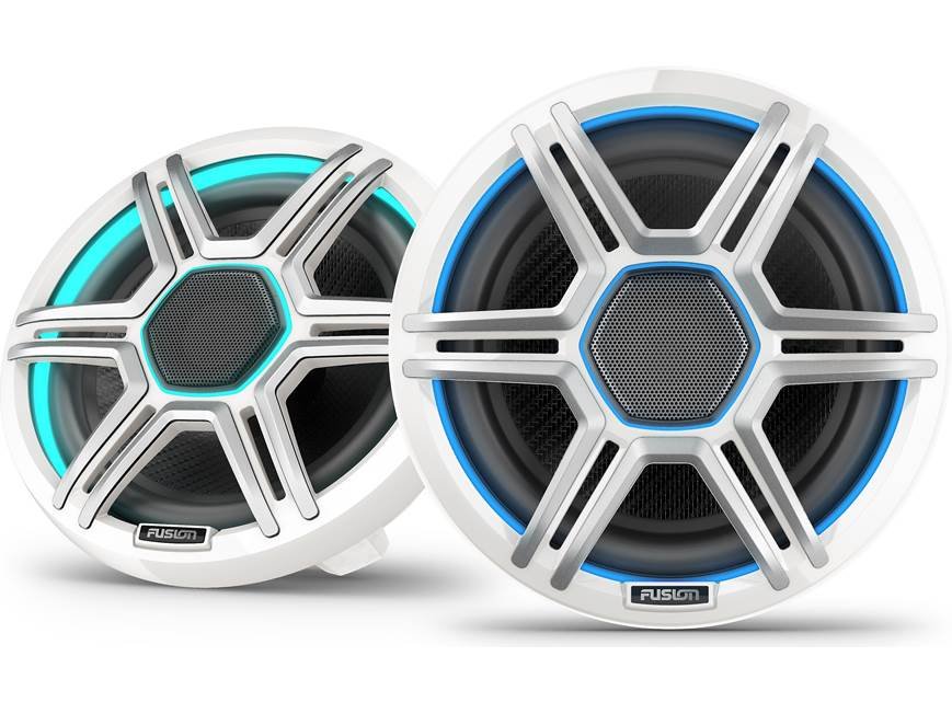 Garmin AP-FL77SPW Fusion Apollo 7.7” LED marine speakers with sports white grilles