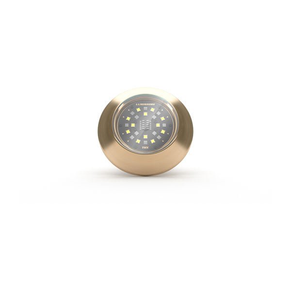 Garmin THX204-ORA-WHITE - Single Light - Thru Hull, LS, (60-0544)