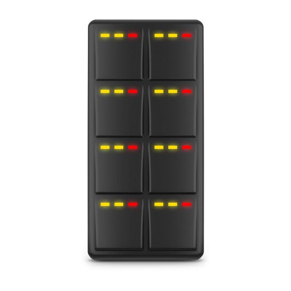 Garmin SP8, EmpirBus, 8-way Switch Panel, Vertical, IP67