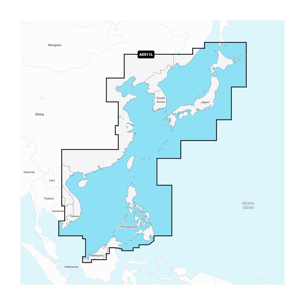Garmin NVAE011L China Sea & Japan (GNV+)