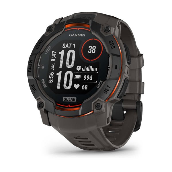 Garmin Instinct 3,50mm,Solar,Black Bezel with Charcoal Band