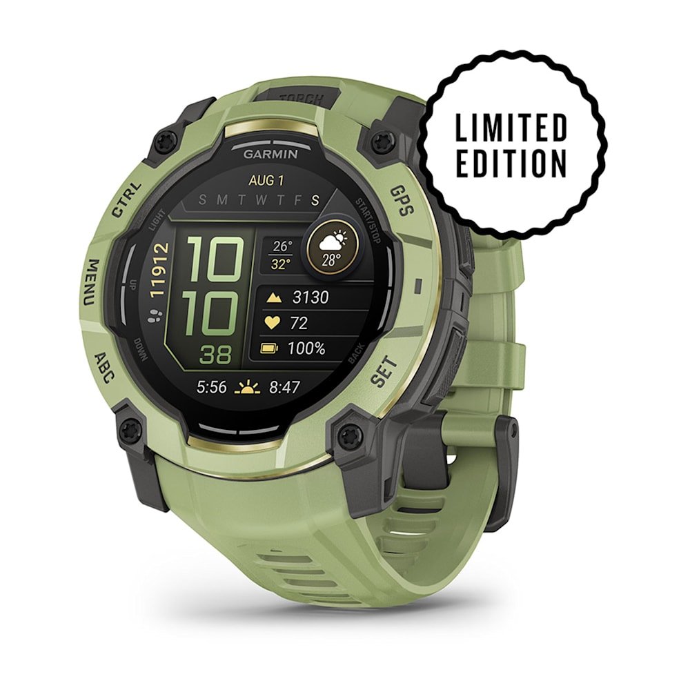 Garmin Instinct 3 - 50 mm, AMOLED Fern green with fern green silicone band