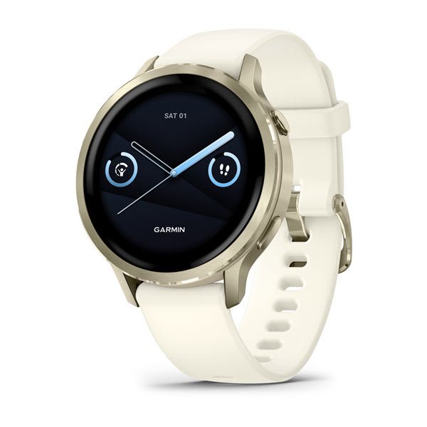 Garmin Venu 4 (41mm) Beige w/ Lunar Gold + Bone