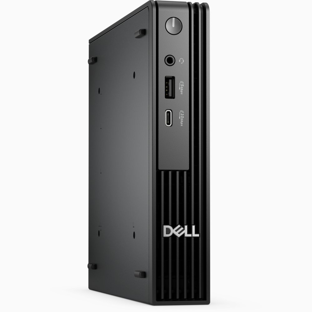 Dell Pro Micro QCM1250, Intel(R) Core(TM) i5 14500T (R) (14 cores, up to 4.8GHz), 8 GB: 1 x 8 GB, DDR5, up to 4800 MT/s, non-ECC x 2 SODIMM Slots , 512GB M.2 2230 SSD, No Optical Drive, Onboard Sound, Windows 11 Pro, English, Intel® UHD Graphics 770,