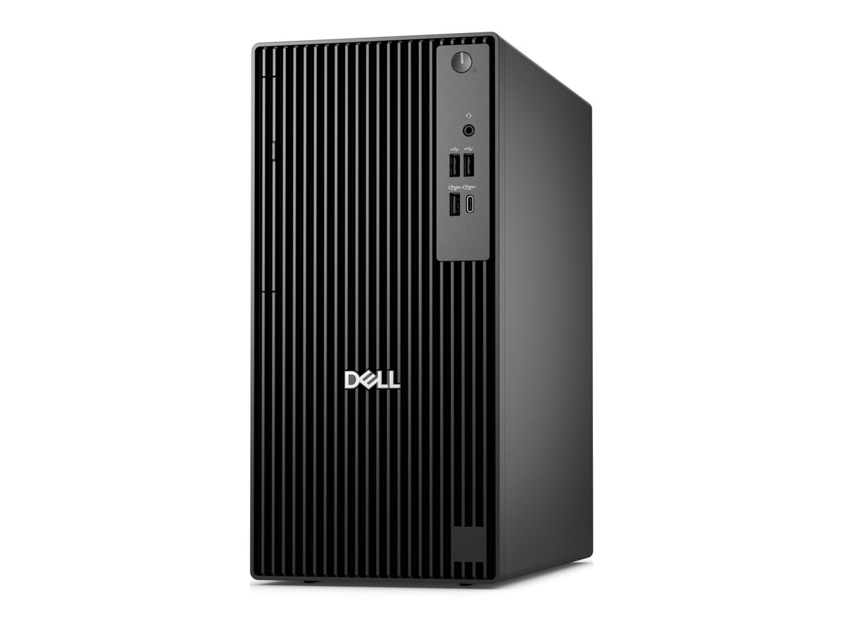 Dell Pro Tower QCT1255, AMD Ryzen(TM) 5 8600G (16 TOPS NPU, 6 cores, up to 5.0GHz), 16 GB: 1 x 16 GB, DDR5, up to 4800 MT/s, non-ECC 2 Slots Max 64GB, M.2 2280 SSD 512GB PCIe NVMe , No Optical Drive , Onboard Sound, Windows 11 Pro, English, Integrate