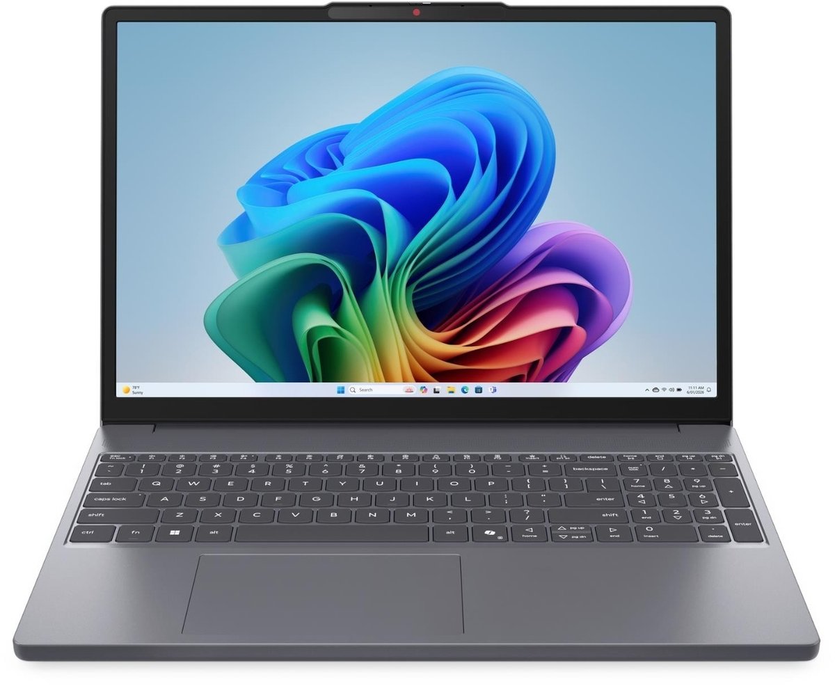 LENOVO IdeaPad Slim 3 15IWC11, 15.3" WUXGA (1920x1200) IPS 400nits Anti-glare, 45% NTSC, 60Hz, Intel Core™ 7 350, 6C (2P + 4LPE) / 6T, Max Turbo up to 4.8Ghz, 6MB Intel® Smart Cache, 1x 16GB SODIMM DDR5-5600 (One DDR5 SODIMM slot, Up to 32GB DDR5-5600 offer