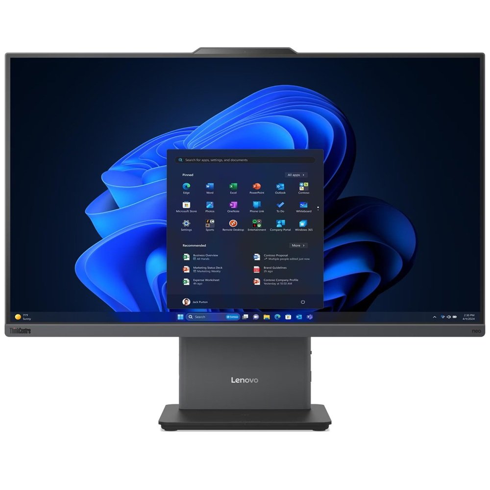 LENOVO ThinkCentre neo 50a 24 Gen 6 LNL, Intel Core™ Ultra 5 226V, 8C (4P + 4LPE) / 8T, Max Turbo up to 4.5GHz, 8MB Intel® Smart Cache, 16GB Soldered LPDDR5X-8533, MoP Memory (not upgradable), 512GB SSD M.2 2280 PCIe® 4.0x4 NVMe® Opal 2.0, 23.8" FHD (1920x1